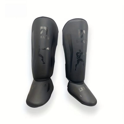 Adult Fighting Shin Guards, Fighting Shin Guards for Fighting Competitions, PU Muay Thai, Sanda Leg Protection Sleeves