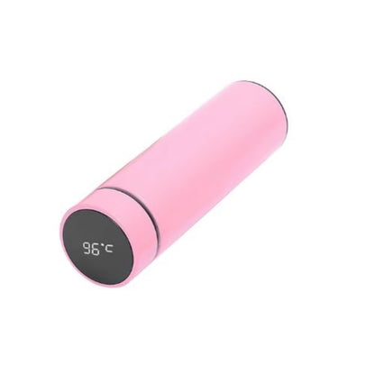 Garrafa Térmica Inox, Inteligente Sensor De Temperatura Digital Led Bebida Quente E Gelada